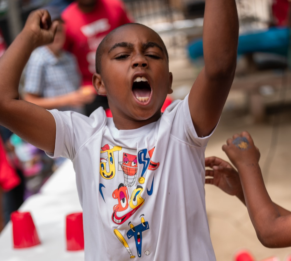 Kids ministry at Hue Church — fun Easter experience for children